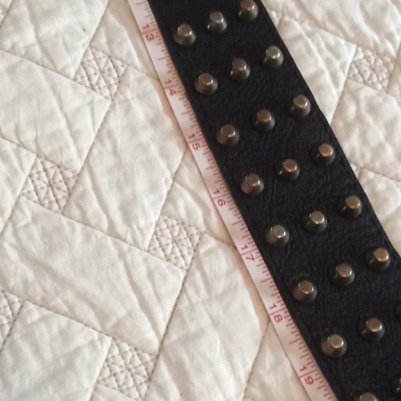 Brown Nailhead Belt - Picture 6 of 7